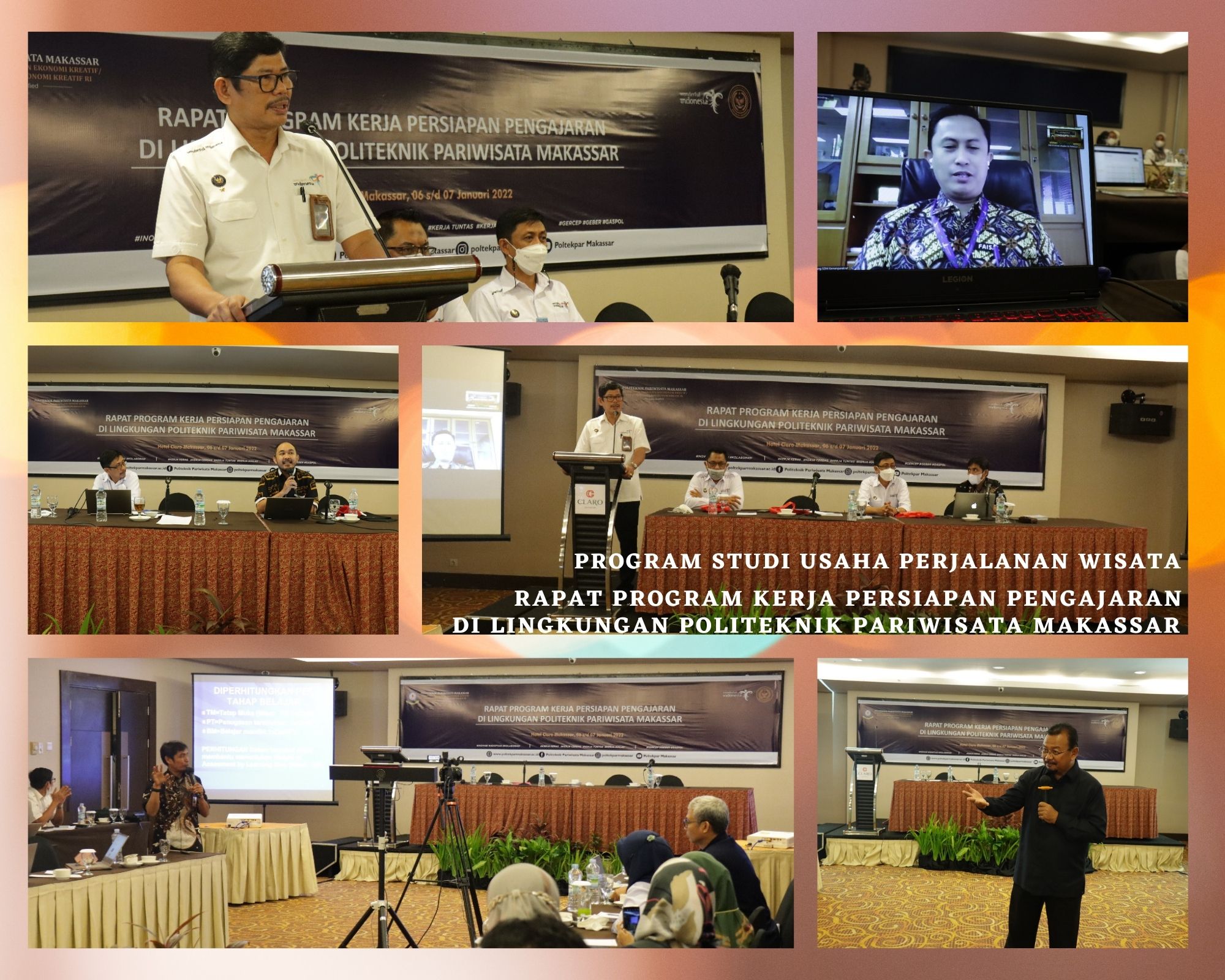 Rapat Program Kerja Persiapan Pengajaran di Lingkungan Politeknik Pariwisata Makassar